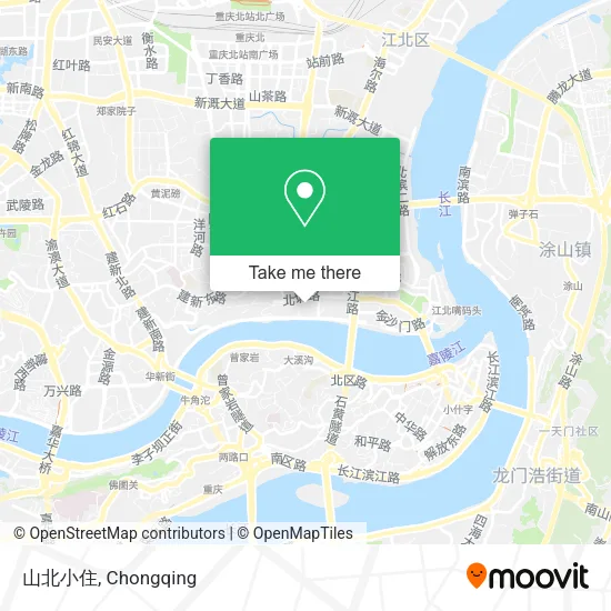 山北小住 map