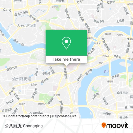 公共厕所 map