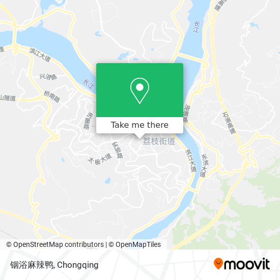 铟浴麻辣鸭 map