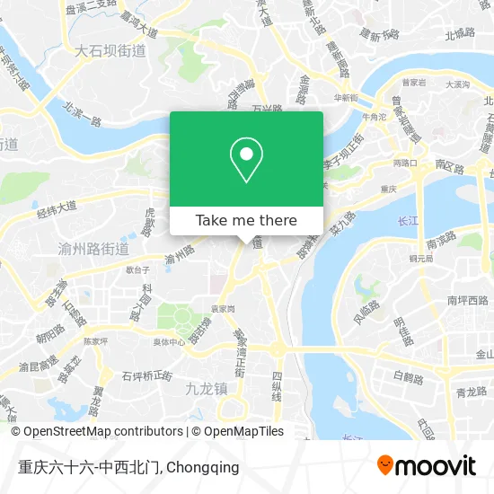 重庆六十六-中西北门 map