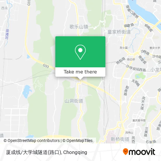 厦成线/大学城隧道(路口) map