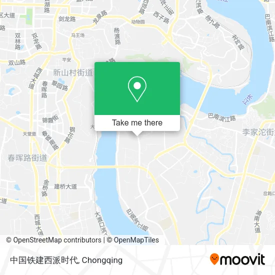 中国铁建西派时代 map