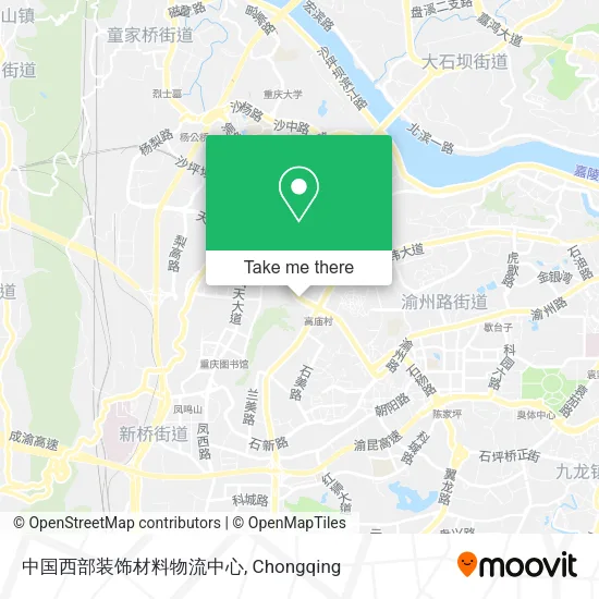 中国西部装饰材料物流中心 map