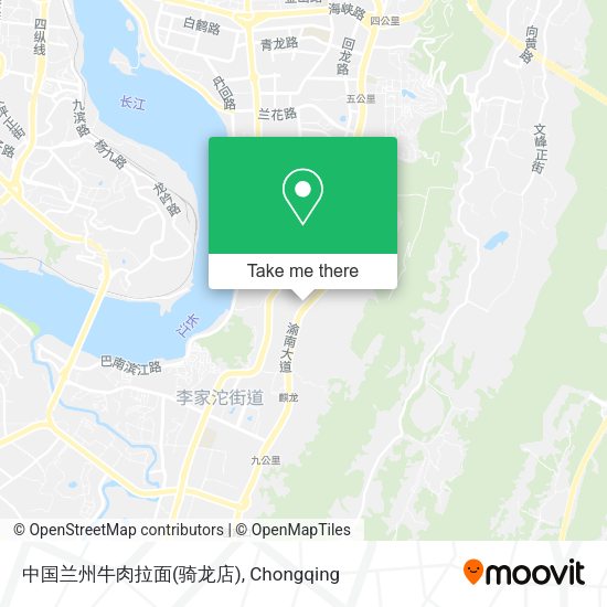 中国兰州牛肉拉面(骑龙店) map
