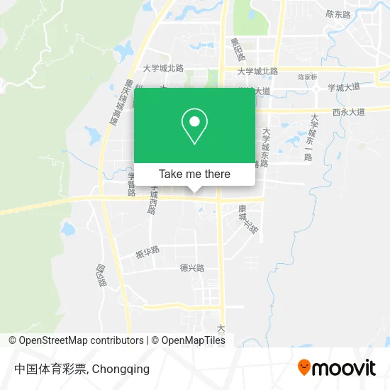 中国体育彩票 map