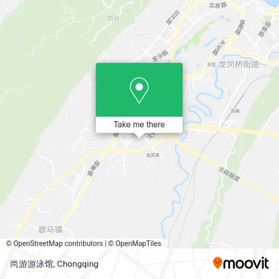 尚游游泳馆 map