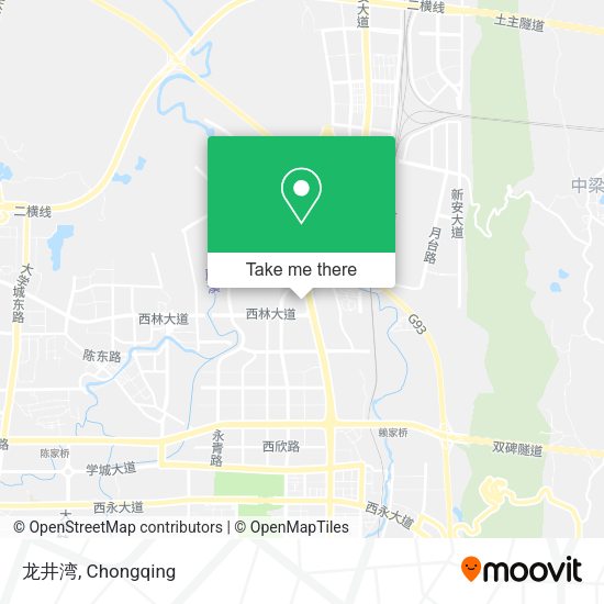 龙井湾 map