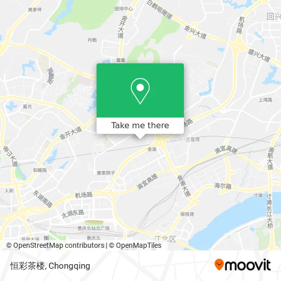 恒彩茶楼 map