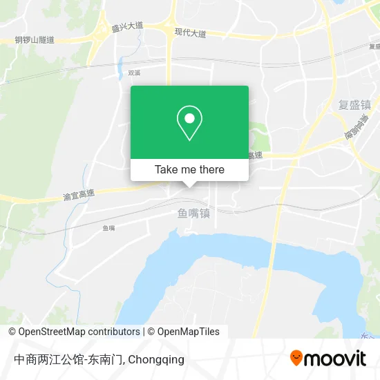 中商两江公馆-东南门 map