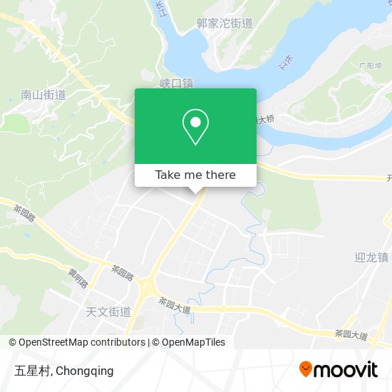 五星村 map