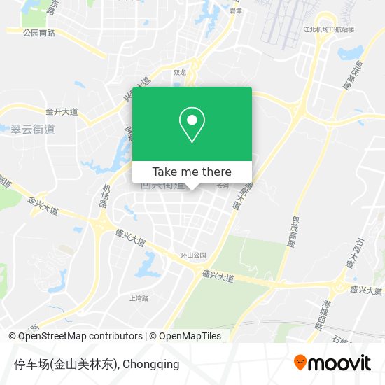 停车场(金山美林东) map