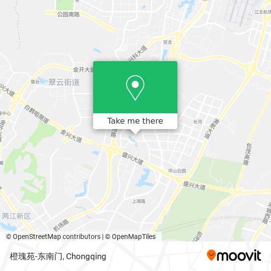 橙瑰苑-东南门 map