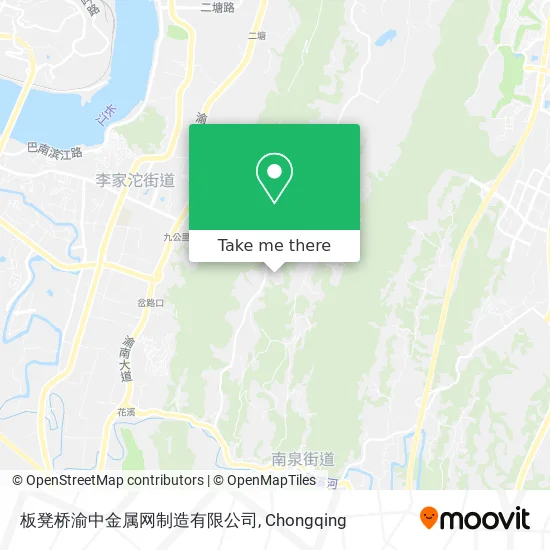 板凳桥渝中金属网制造有限公司 map