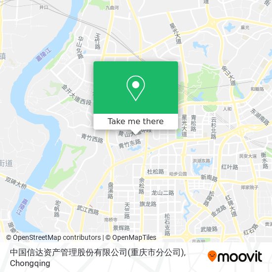 中国信达资产管理股份有限公司(重庆市分公司) map