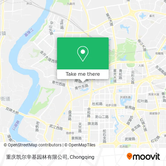 重庆凯尔辛基园林有限公司 map