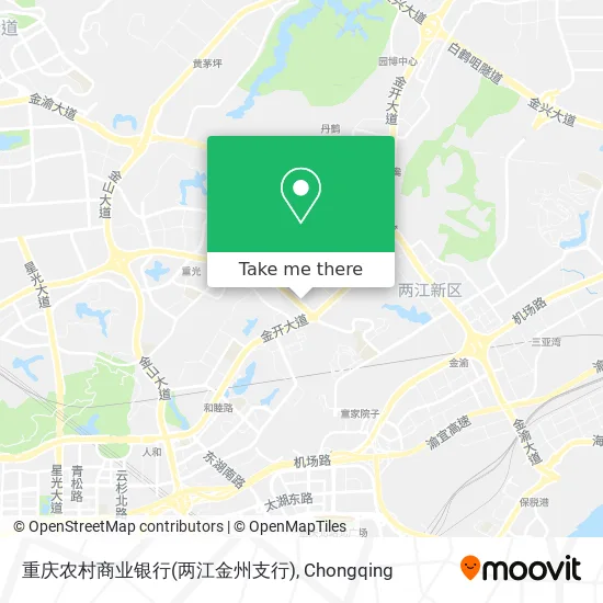 重庆农村商业银行(两江金州支行) map