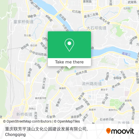 重庆联芳平顶山文化公园建设发展有限公司 map