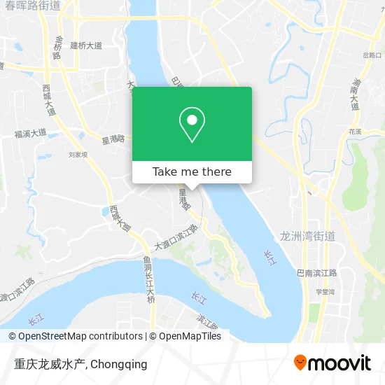 重庆龙威水产 map