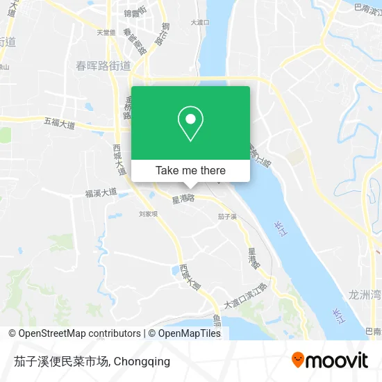 茄子溪便民菜市场 map