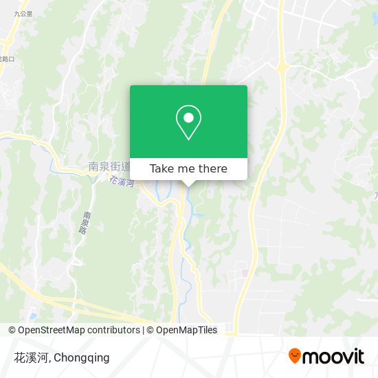 花溪河 map