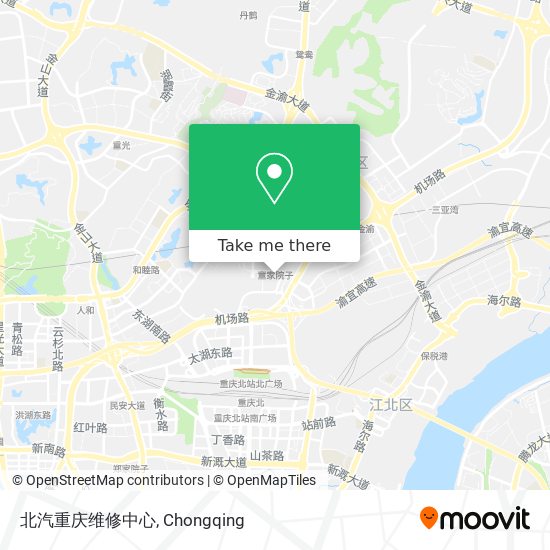 北汽重庆维修中心 map