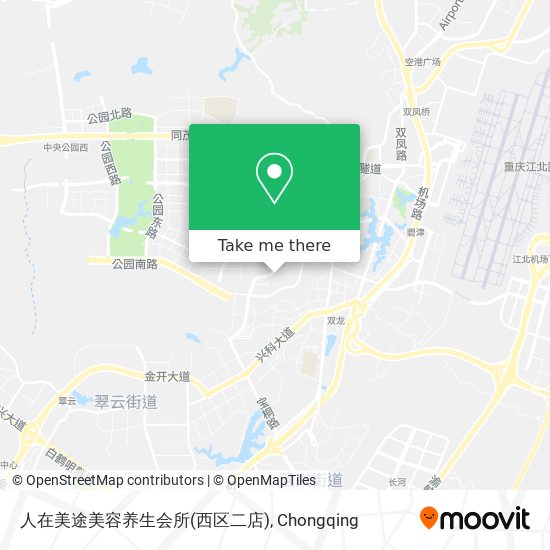 人在美途美容养生会所(西区二店) map