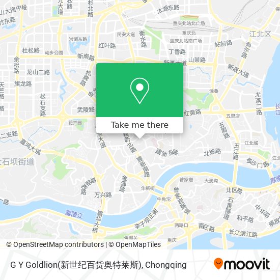 G Y Goldlion(新世纪百货奥特莱斯) map
