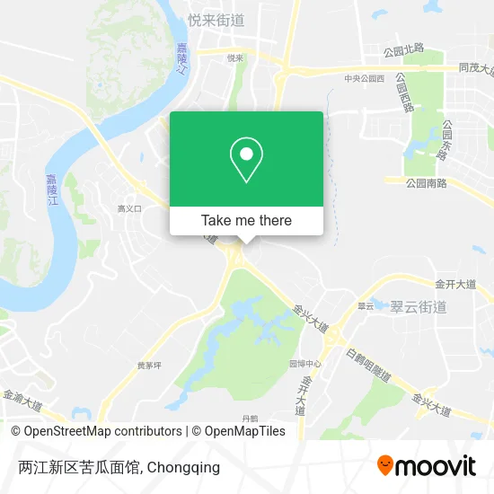 两江新区苦瓜面馆 map