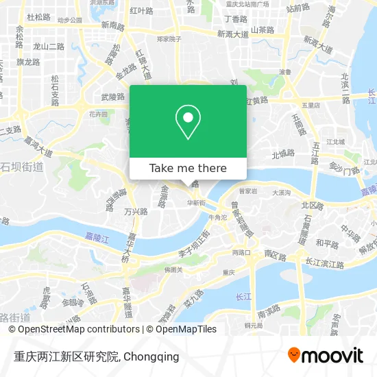 重庆两江新区研究院 map