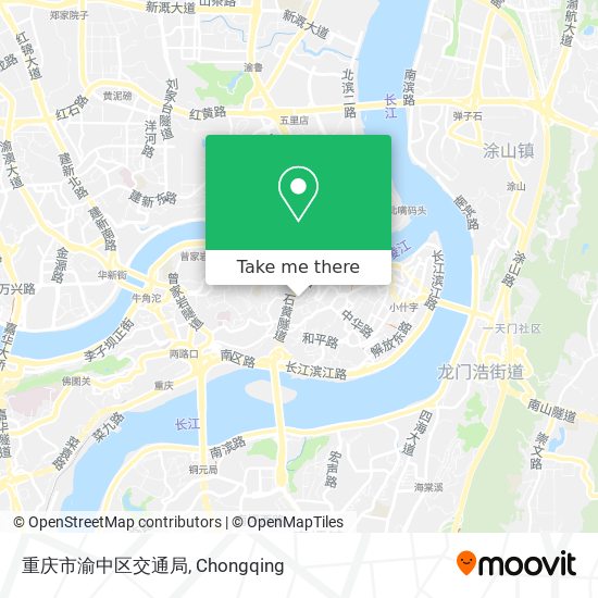 重庆市渝中区交通局 map