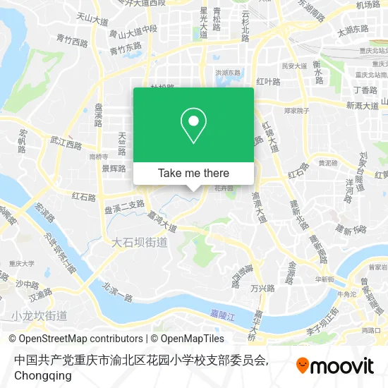 中国共产党重庆市渝北区花园小学校支部委员会 map