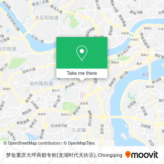 梦妆重庆大坪商都专柜(龙湖时代天街店) map