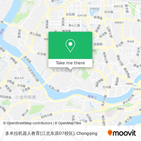 多米拉机器人教育(江北东原D7校区) map