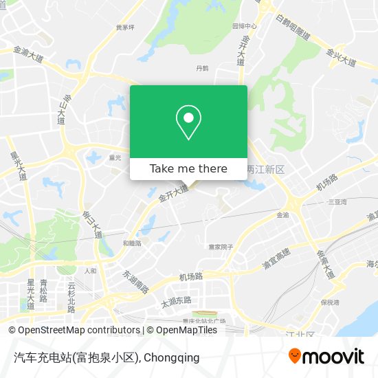 汽车充电站(富抱泉小区) map