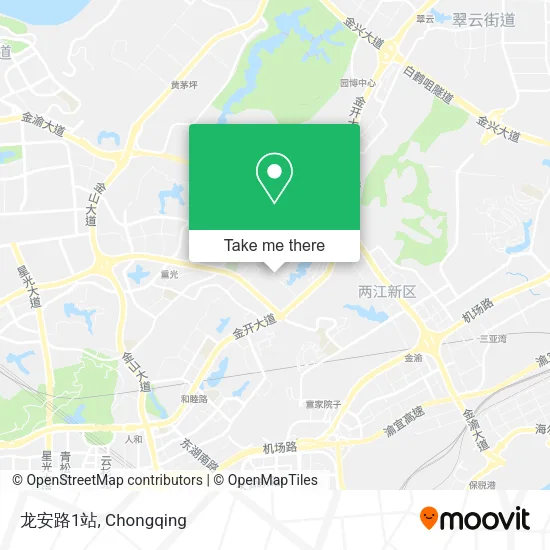 龙安路1站 map