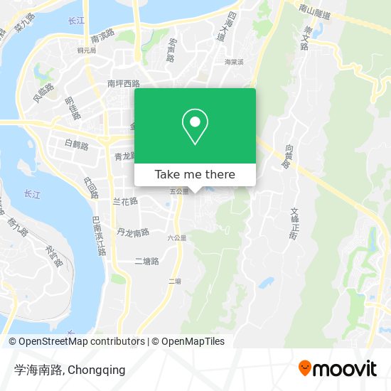 学海南路 map