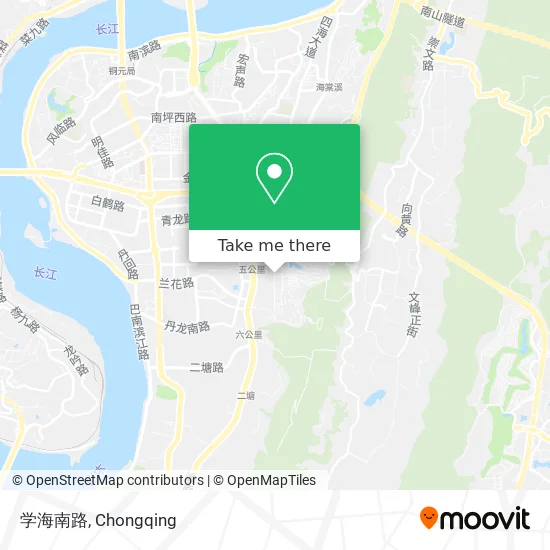 学海南路 map