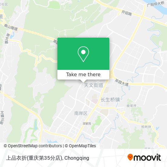 上品衣折(重庆第35分店) map