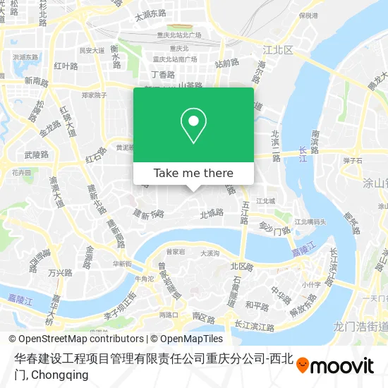 华春建设工程项目管理有限责任公司重庆分公司-西北门 map