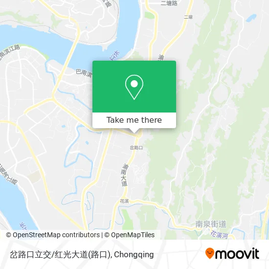 岔路口立交/红光大道 map