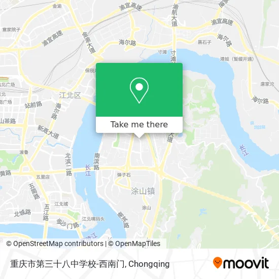 重庆市第三十八中学校-西南门 map