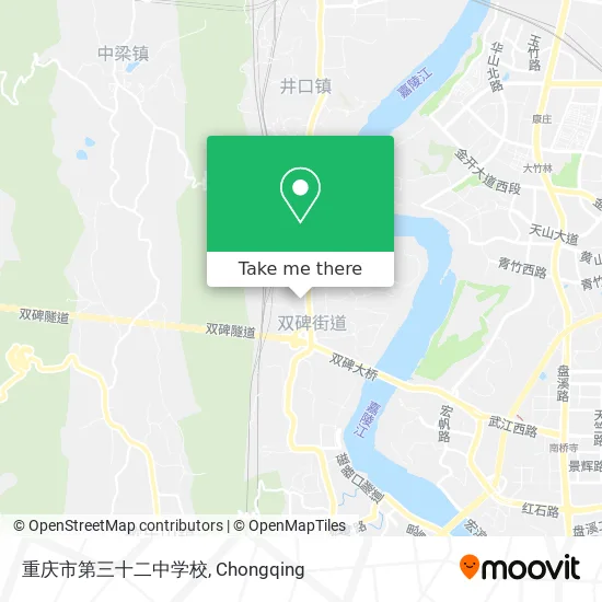 重庆市第三十二中学校 map