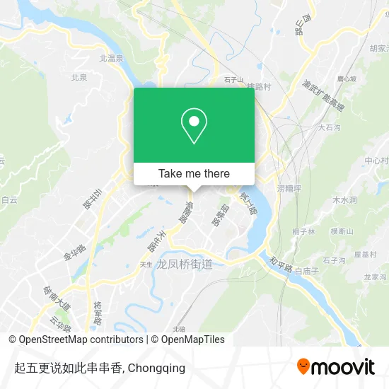 起五更说如此串串香 map