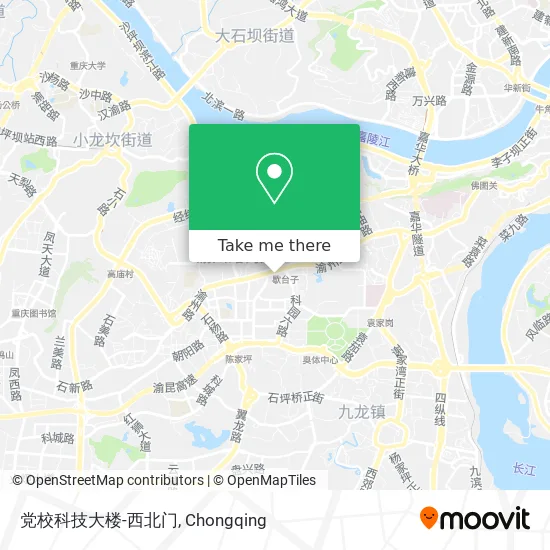 党校科技大楼-西北门 map