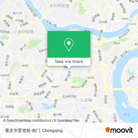重庆市委党校-南门 map