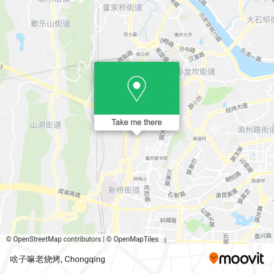 啥子嘛老烧烤 map