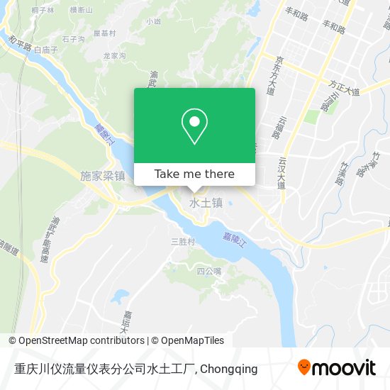 重庆川仪流量仪表分公司水土工厂 map