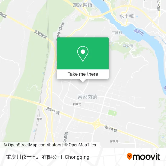 重庆川仪十七厂有限公司 map