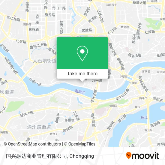 国兴融达商业管理有限公司 map