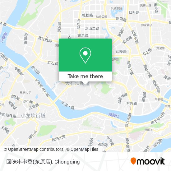 回味串串香(东原店) map